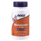 Melatonin 1 MG dan Niacin dan Magnesium dan Vitamin B6 NOW FOODS 100 Tablet